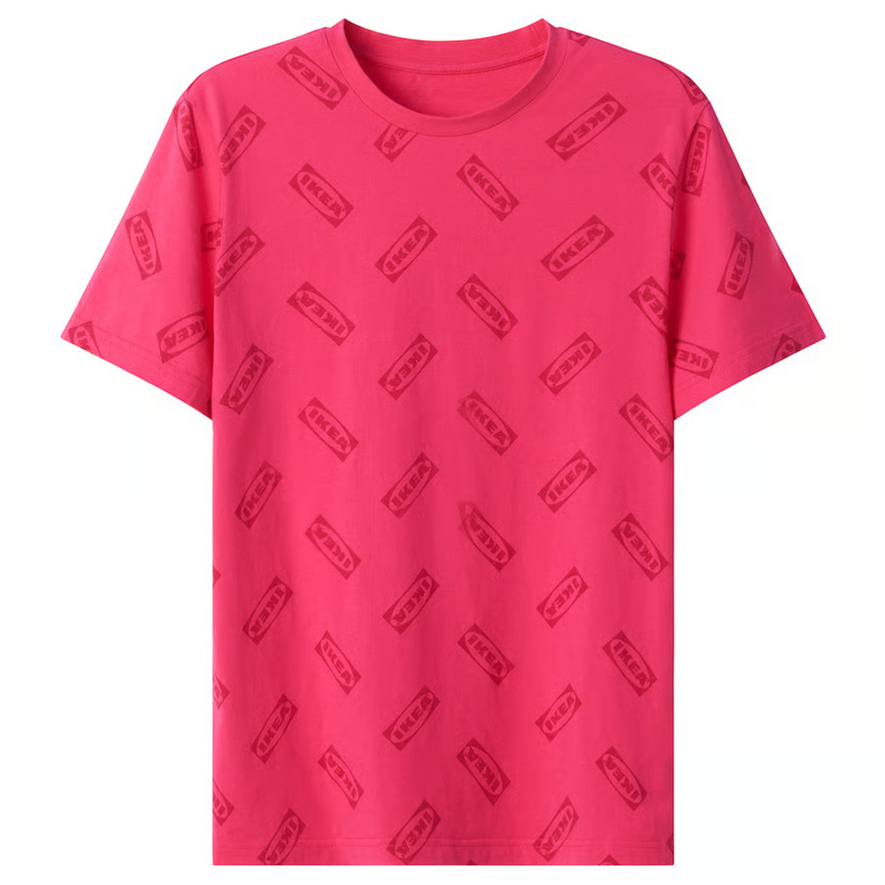 IKEA AURTIENDE T-Shirt, Pink, L/XL (005.801.79) NEW